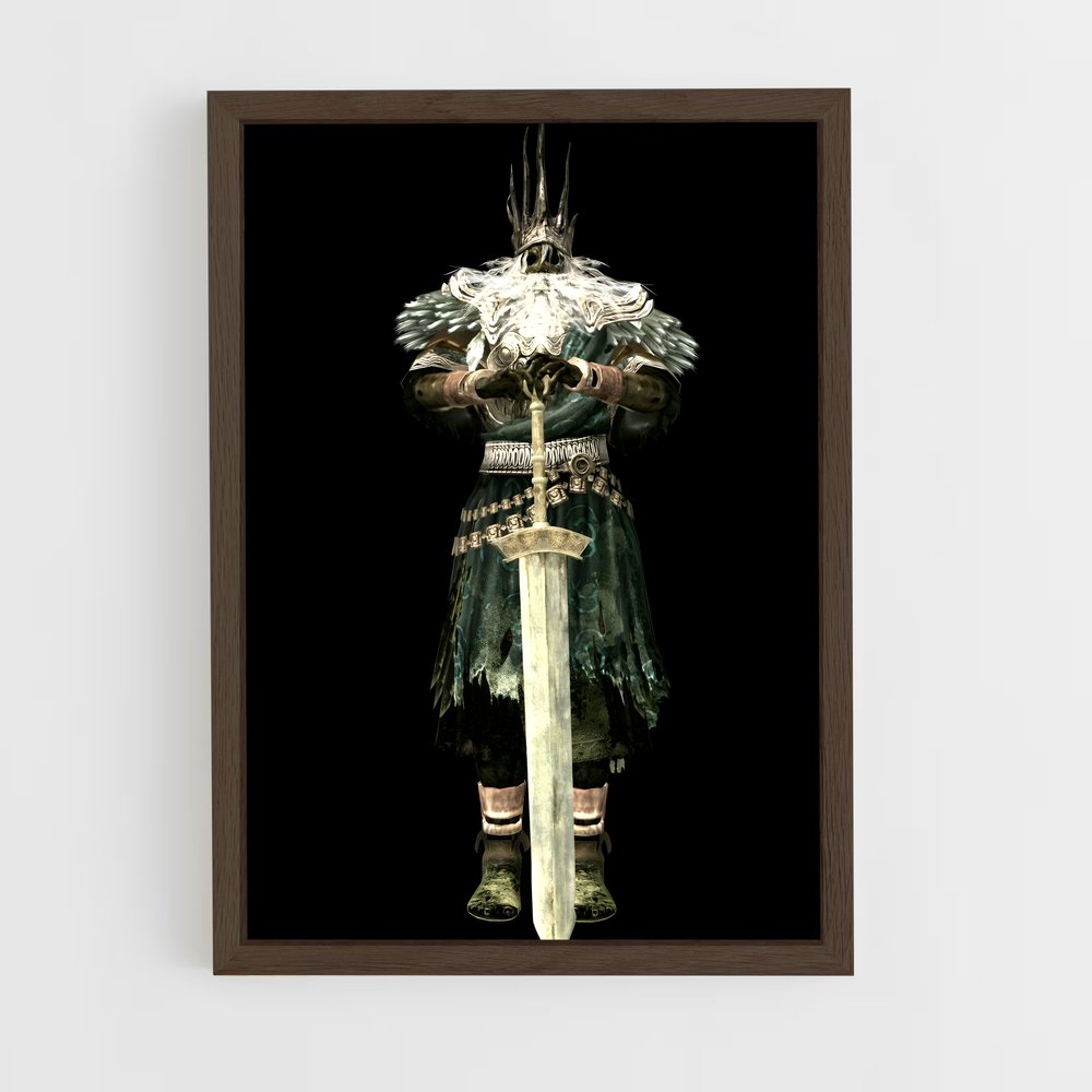 Poster Le Chevalier Sombre – affiche Dark souls (vue 5)